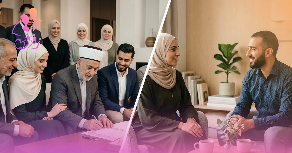 الفرق بين الارتباط الرسمي وعقد القران